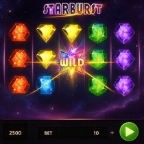 BetAmo - Starburst Slot Game - NetEnt